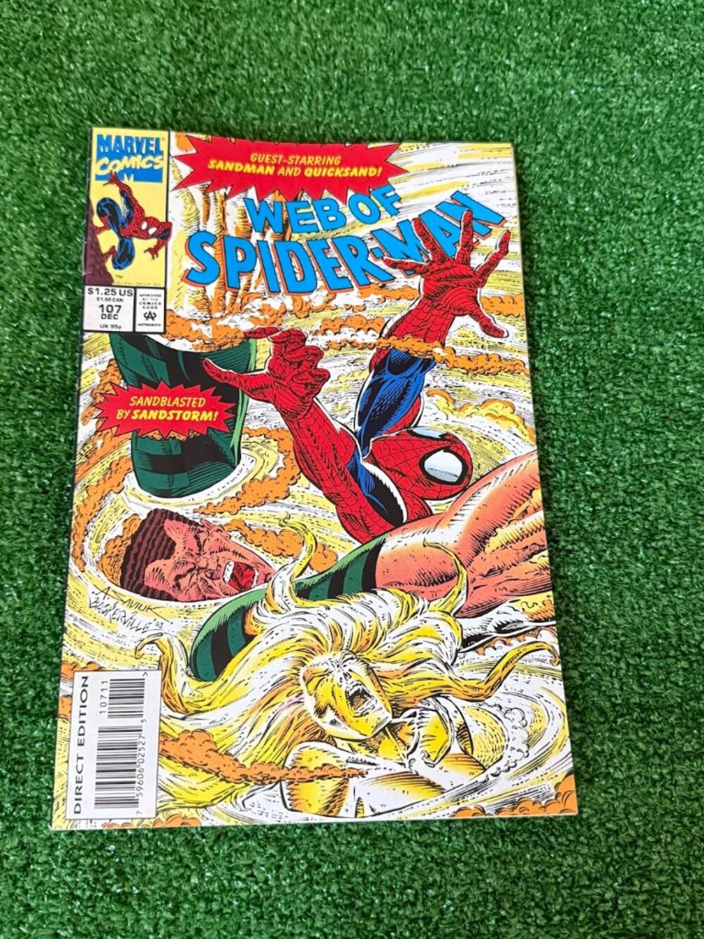 Web of Spider-Man #107 Vol. 1 1993 Marvel Comics 1st Appearance Direct Edition